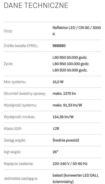 3x Lampa wisząca LED LTS 3000K - 15W FUZZY 08.1030.25.3/DALI0 #649082