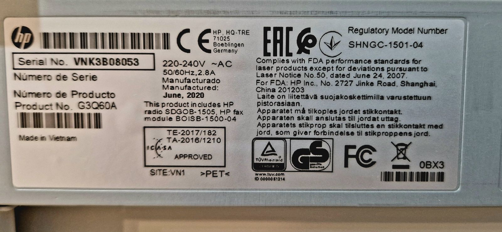 HP LaserJet PRO MFP M130fw drukarka WiFi