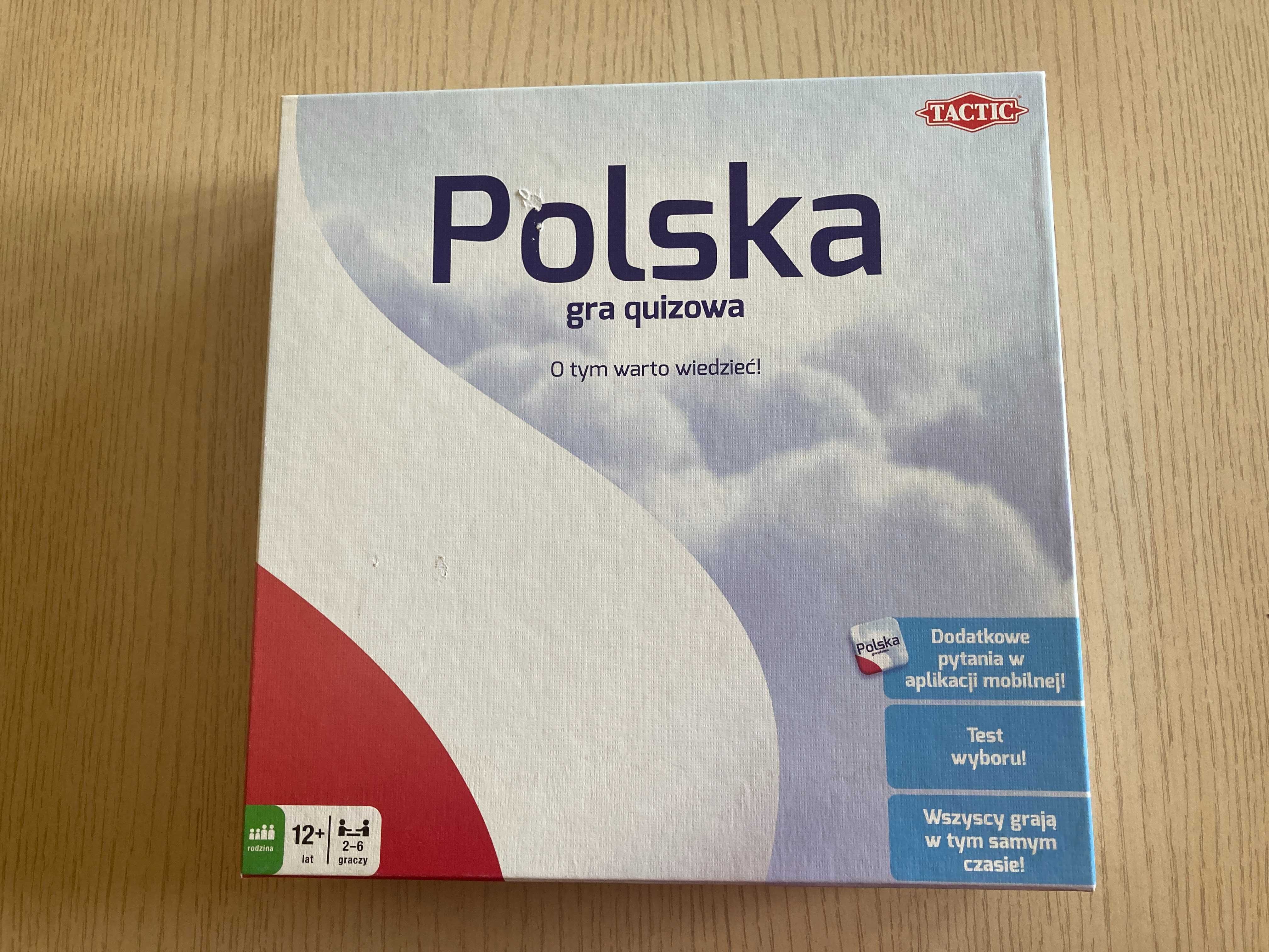 Polska. Gra quizowa. O tym warto wiedzieć. Tactic