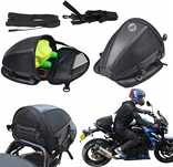 Torba Motocyklowa Zadupek - Wodoodporna Sakwa Tail Bag na Siedzenie 2w