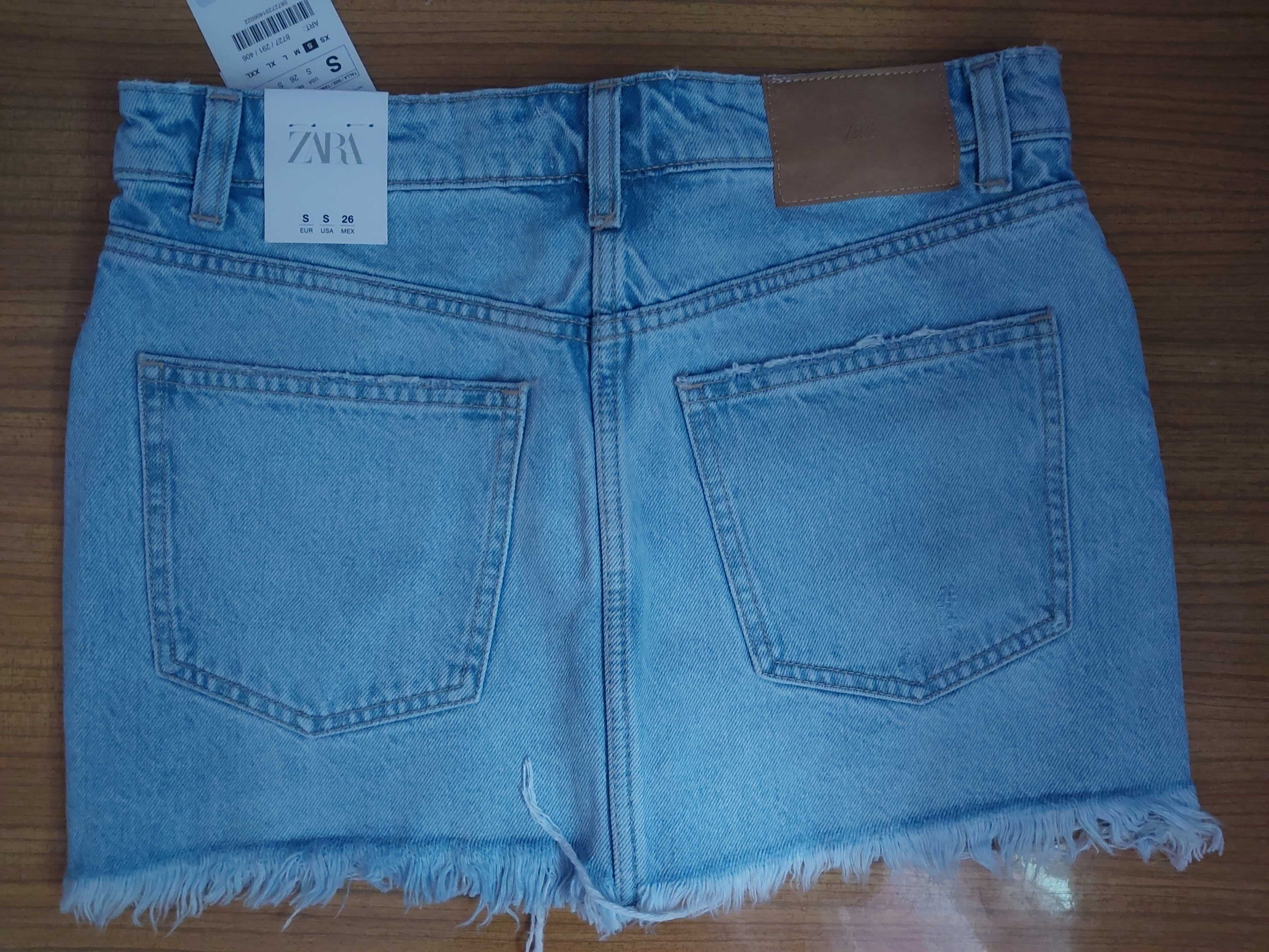 Spódnica ZARA mini denim S