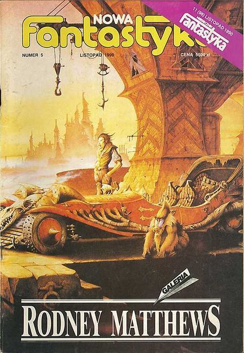 Nowa Fantastyka, rocznik 1990 nr 1-12