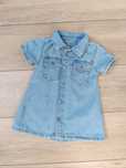 Sukienka dla dziewczynki jeans Primark