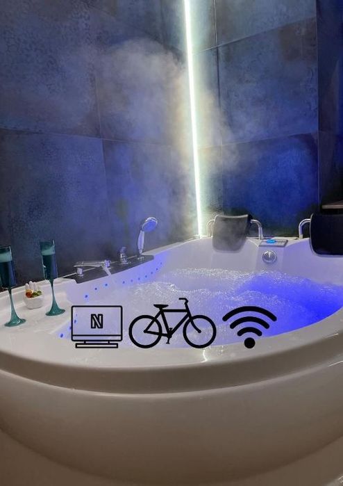 Apartament z jacuzzi na wyłączność.