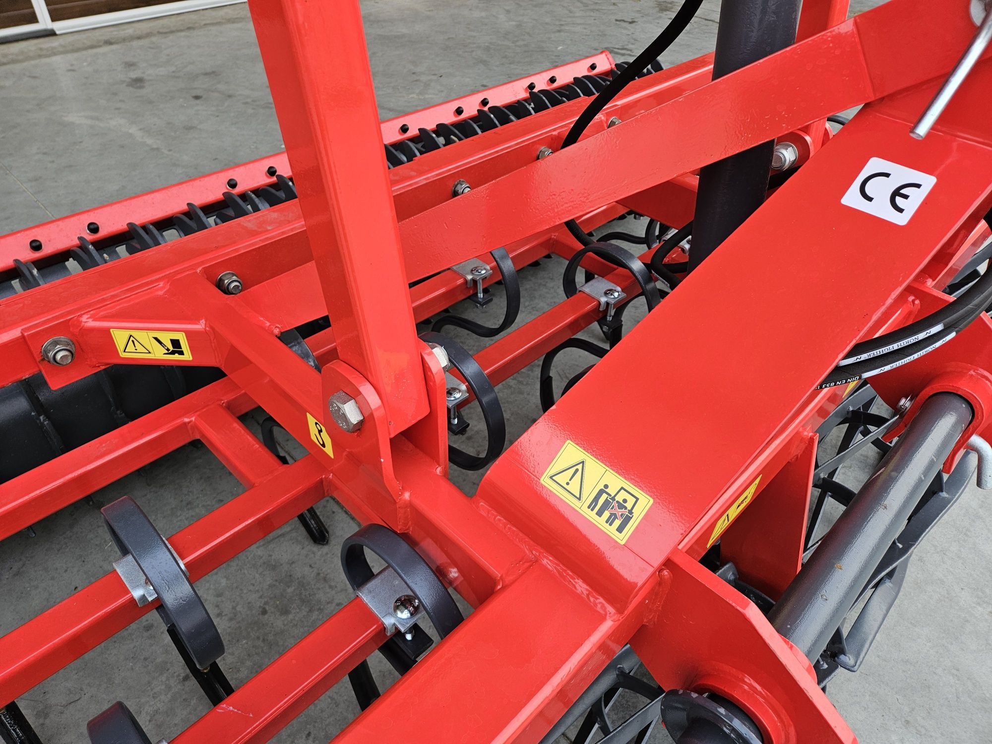 Agregat uprawowo siewny Unia Ares Xlp nie Agro Masz Grano rolmako lift