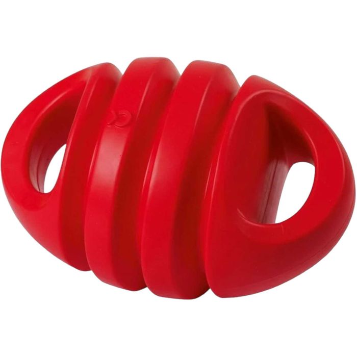 WYPRZEDAŻ Kerbl Toyfastic RUGBY DUŻA Zabawka Dla Psa Czerwona 20cm
