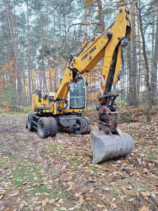 Usługi koparką, wykopy pod fundamenty