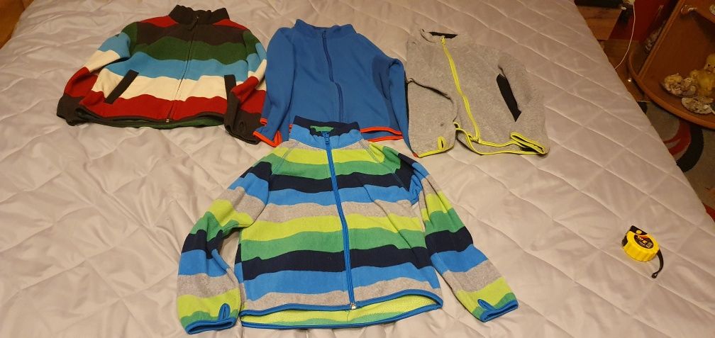 Zestaw polarków bluz rozpinanych h&m r.110-116 , 4-6 lat