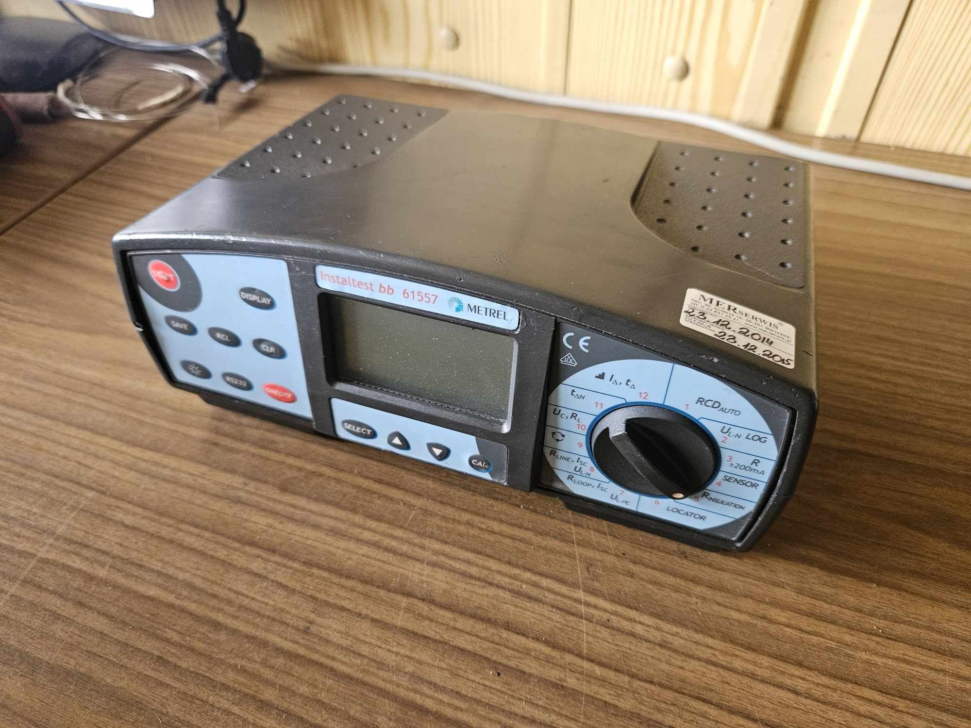 Instaltest BB 61557 – miernik instalacji elektrycznych – stan bardzo d