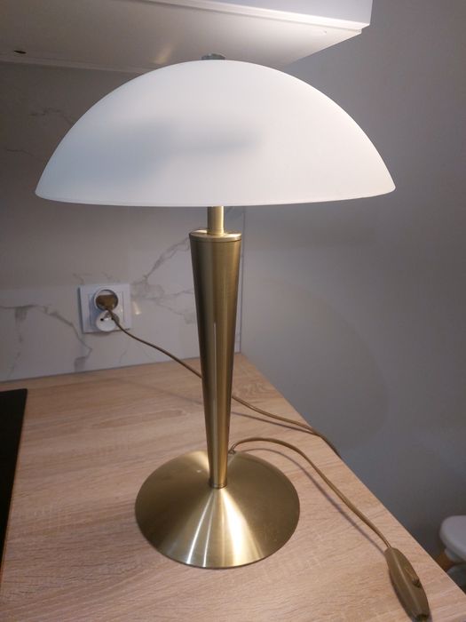 Lampka stołowa, vintage,grzybek