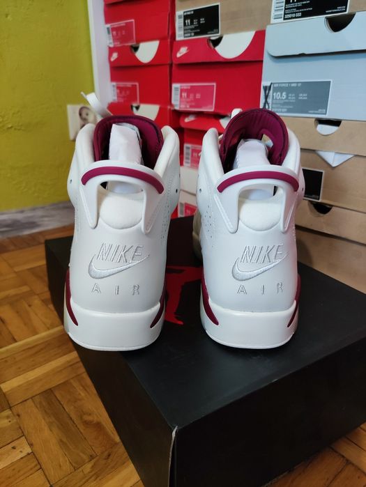Jordan 6 maroon nowe