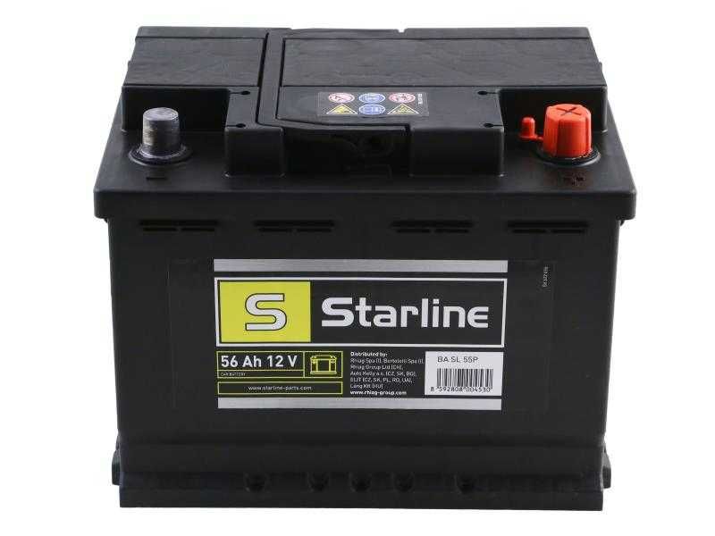 Akumulator 56Ah/480A +P 12V 242x175x190 Starline Sklep Łódź- Bałuty