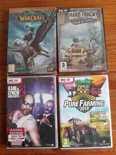 Jogos PC alguns novos selados vários preços
