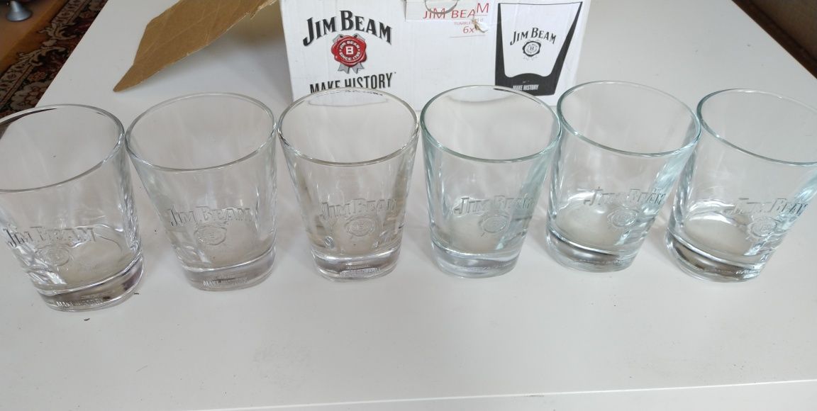 Zestaw 6 szklanek do whisky Jim Beam