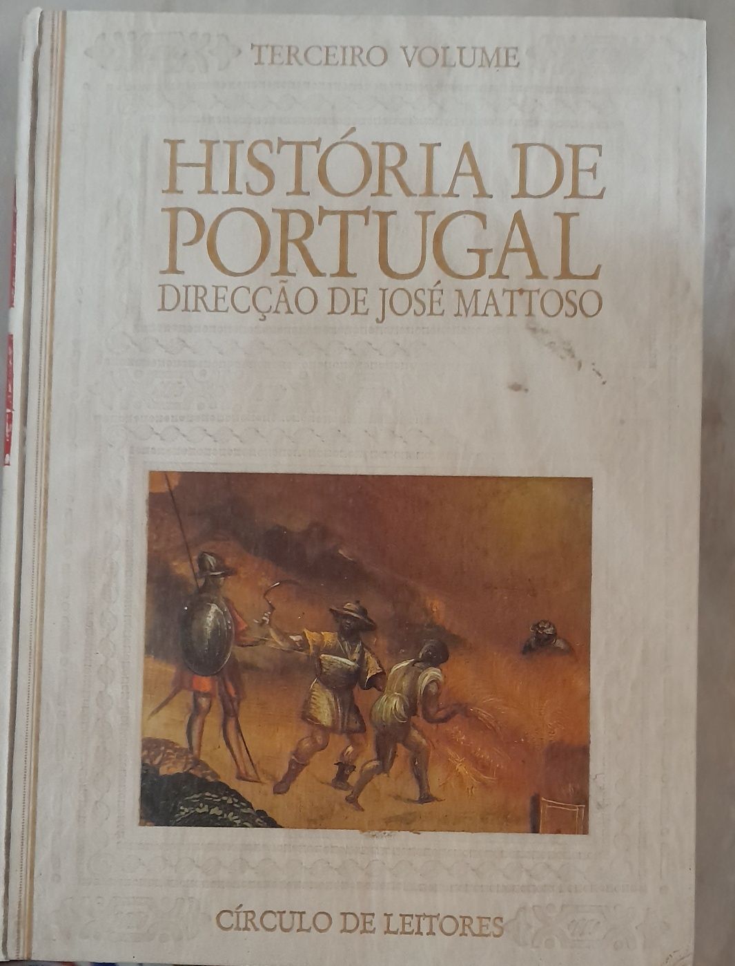 História de Portugal de José Mattoso Volumes 1,2,3 e 8 - Bom estado