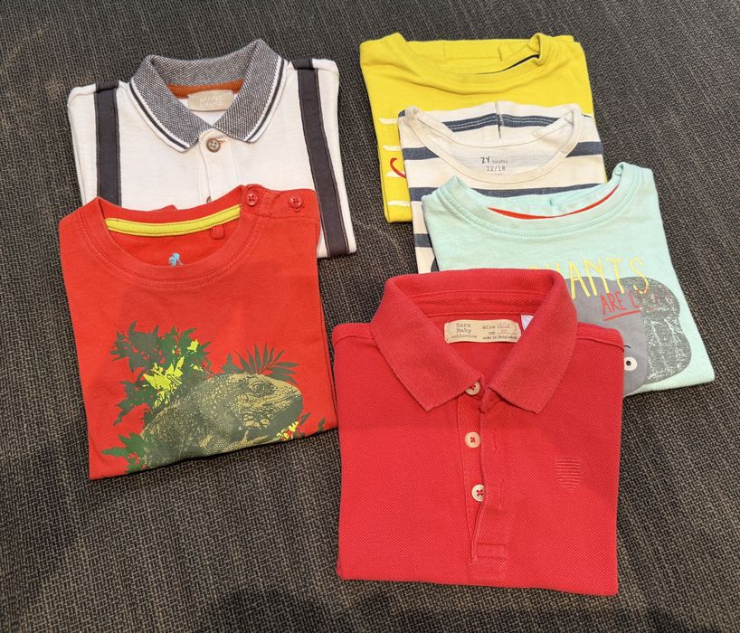 Conjunto camisolas manga curta