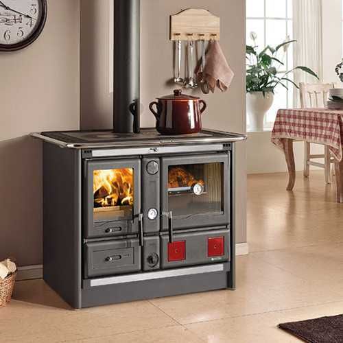 Fogão lenha Ferro Fundido para Aquecimento Central NORDICA