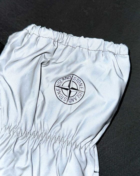 Рукавиці Stone Island 92069 Nylon Metal Gloves Grey SI0180-GY