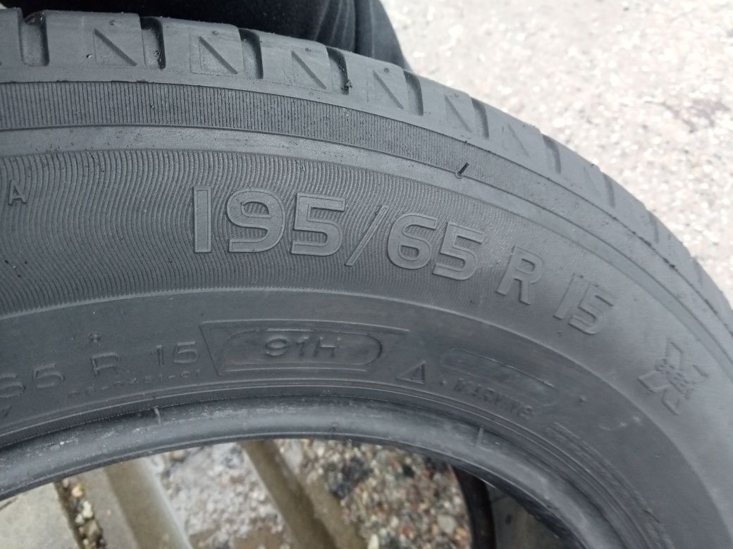 4x Opony Używane Letnie 195/65R15 Michelin