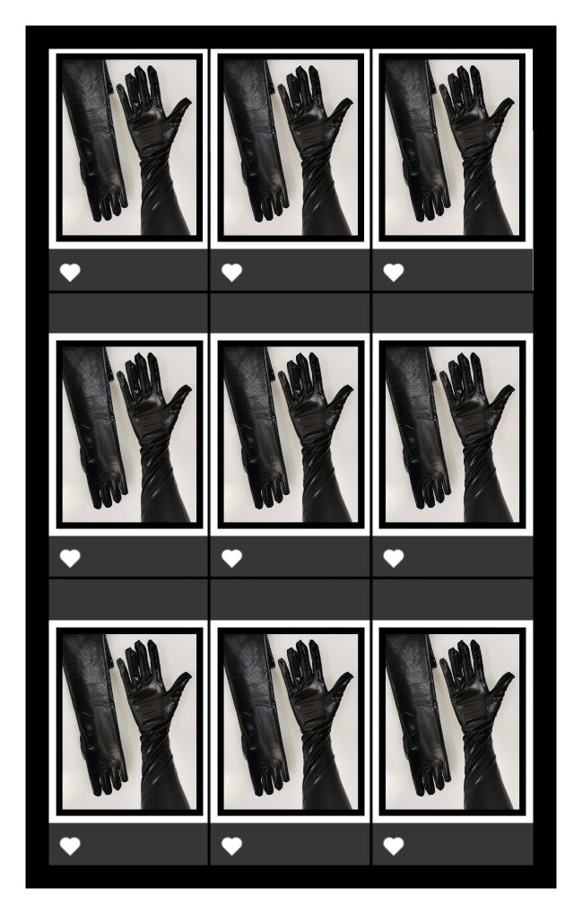 Skórzane długie rękawiczki (dł. 50 cm) #sztuczna #skóra #lateks