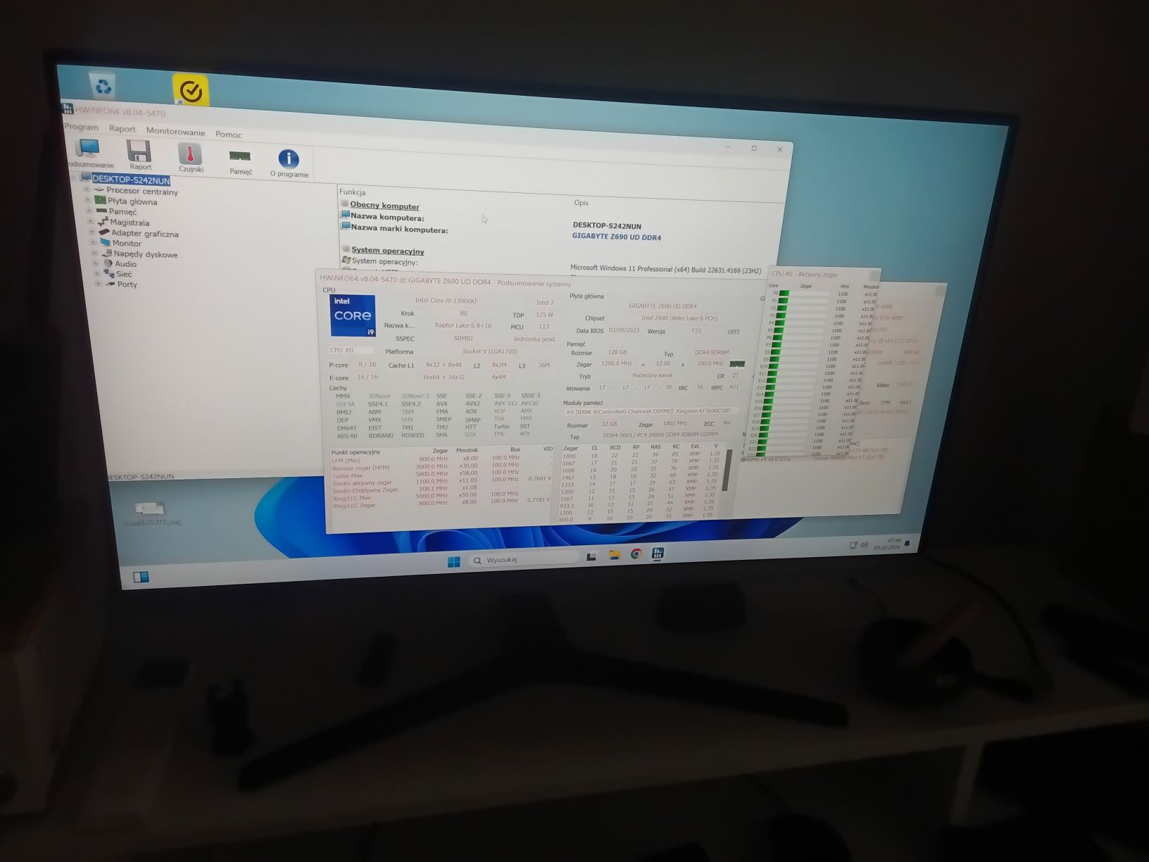 G4M3R ELITE i9-13900KF 128 GB Zotac RTX 4090