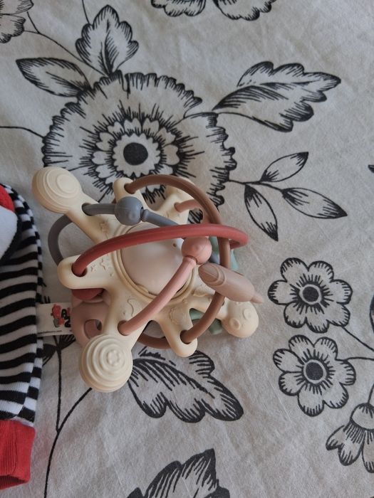 Gryzak pluszowe pacynki zegarek z grzechotką