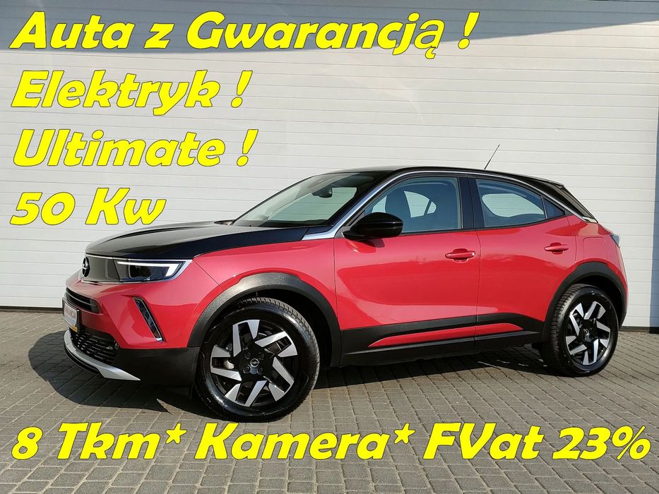Opel Mokka Ultimate*50Kw*136Km*8 Tkm*Automat*Kamera*Alu*Pdc*FVat23%