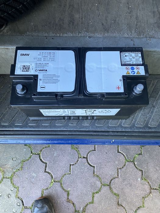 Oryginalny akumulator BMW 90 ah AGM jak nowy
