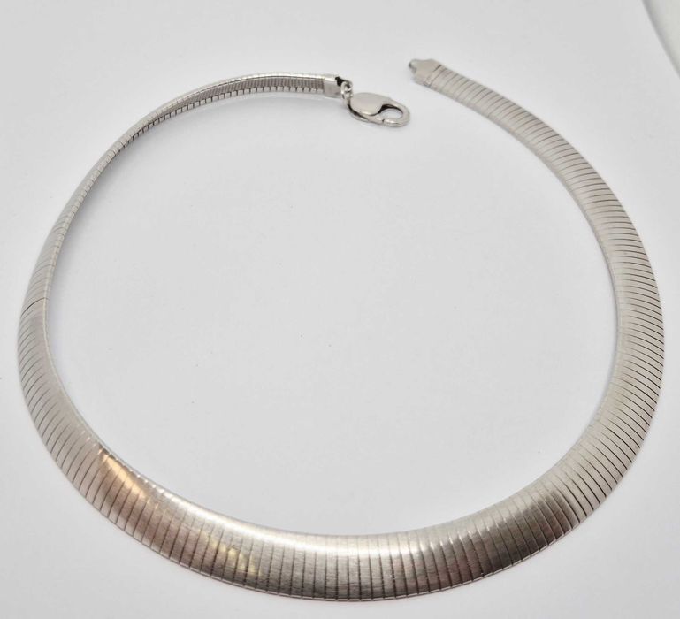 Łańcuszek srebrny, naszyjnik, 45,14g, srebro 925,Komis Jasło Czackiego