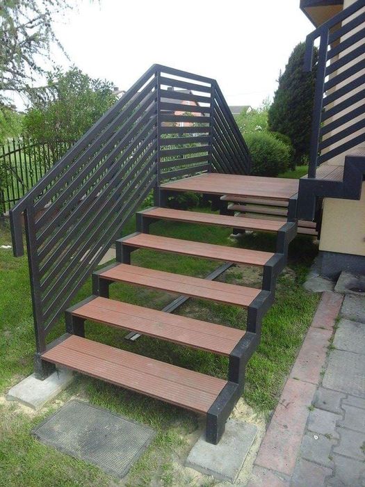 schody metalowe solidne