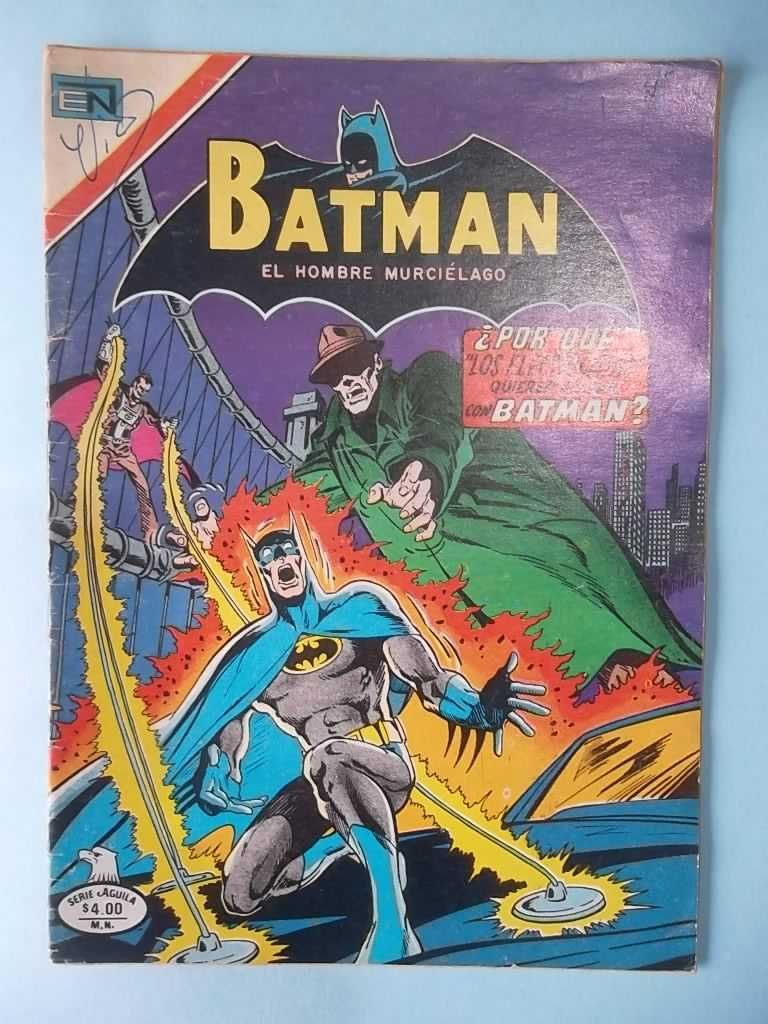 BATMAN e outros - Edição MEXICANA - Várias revistas dos anos 70