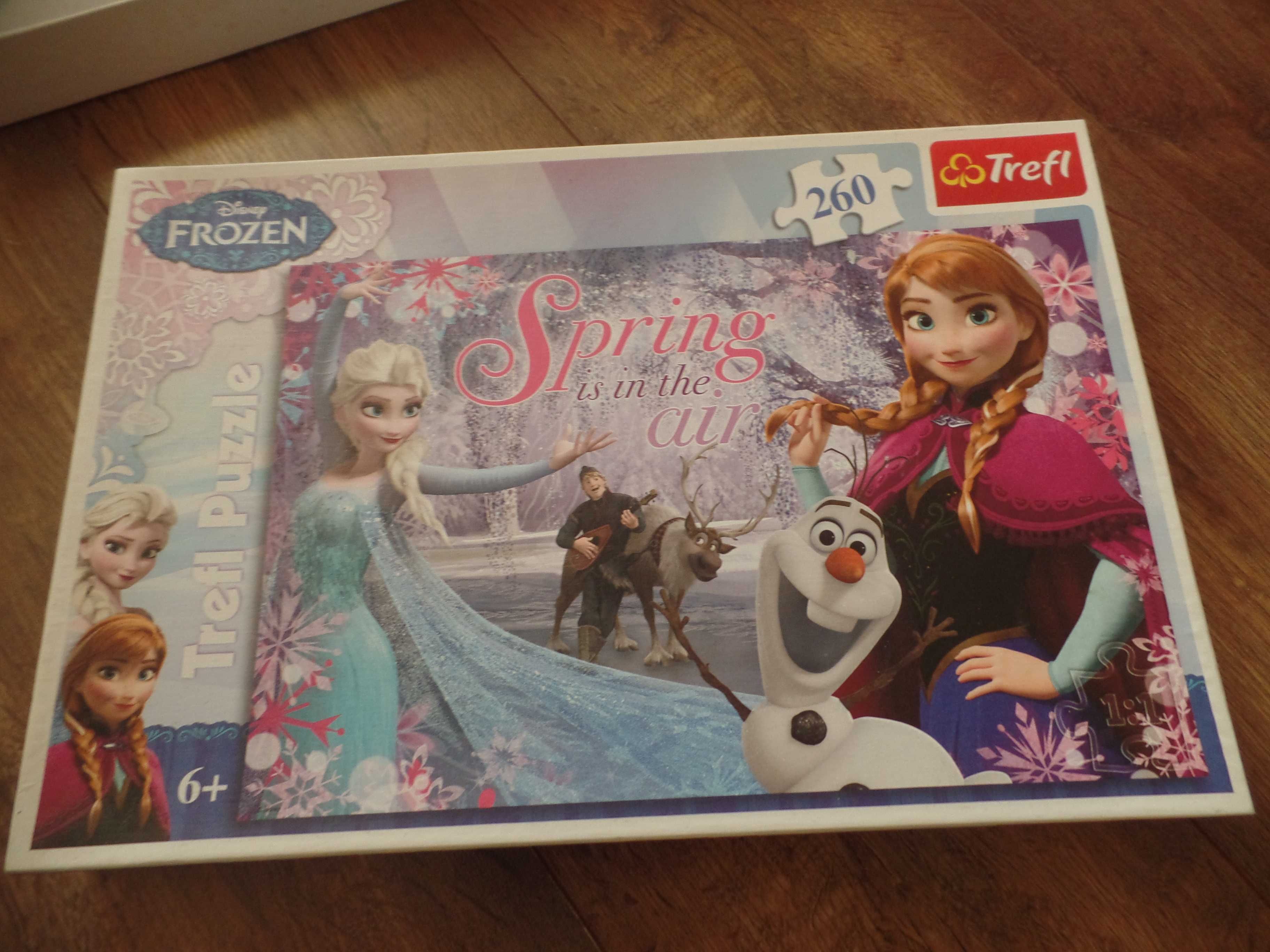 Puzzle Frozen Kraina lodu 260 elementów 6+, Trefl