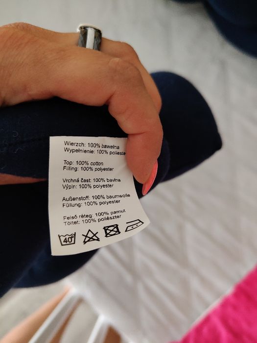 Ochraniacz na łóżeczko niemowlęce warkocz otulacz