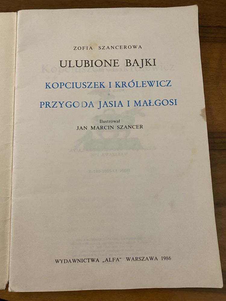 Ulubione bajki - Zofia Szancerowa