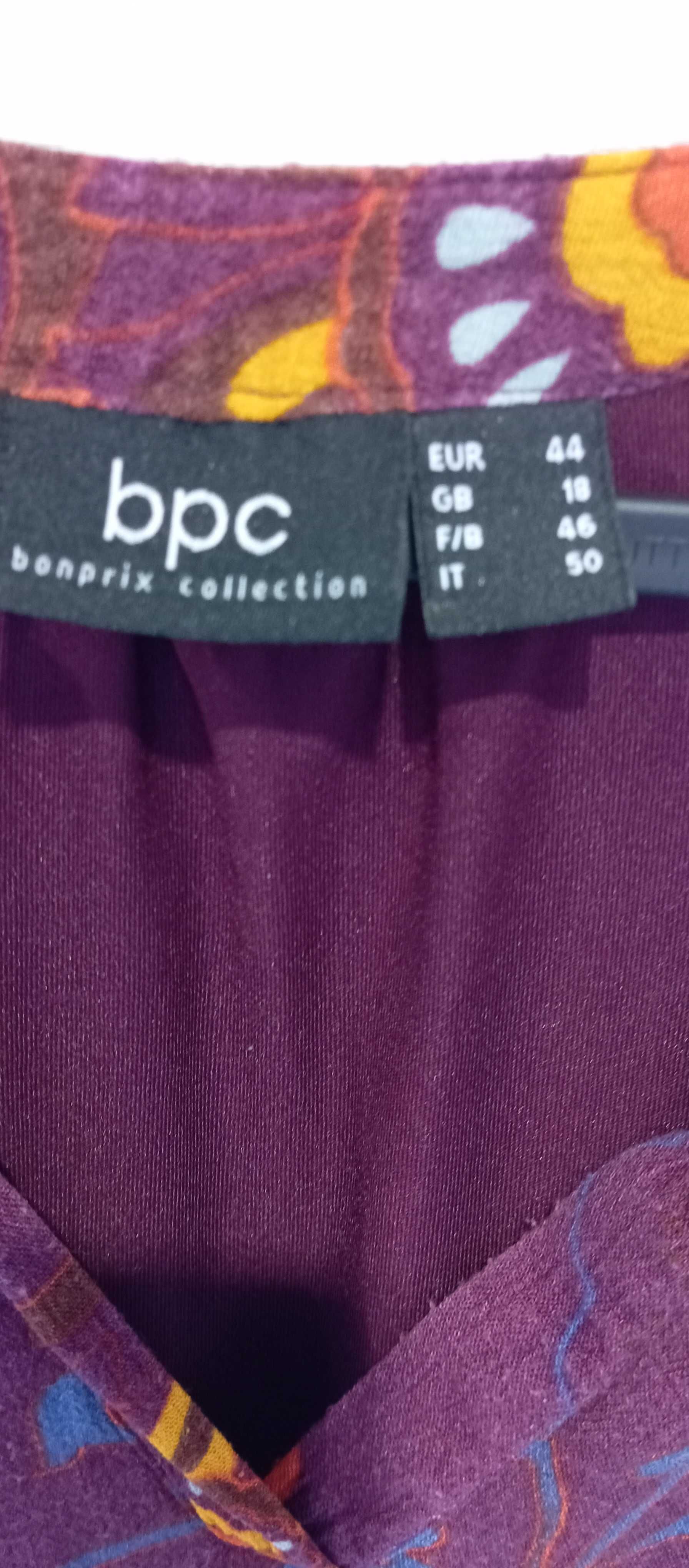Sukienka w kwiaty 44 XXL Bonprix
