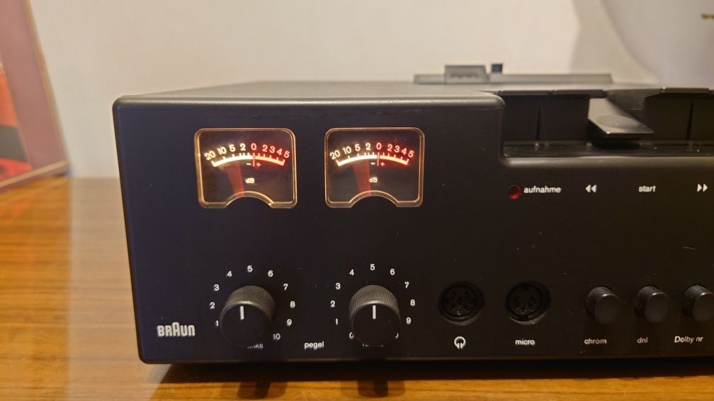 Braun TGC450 magnetofon kasetowy, vintage lata 70te