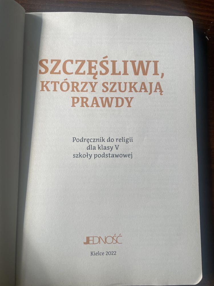 Podręcznik do religii kl 5