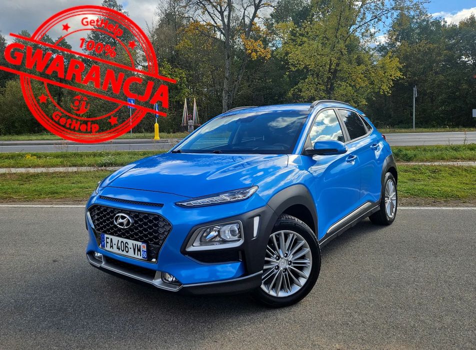 Hyundai Kona 1.6CRDI_116KM_Bezwypadkowy_Idealny_Stan_Piękny_kolor_Bogate_wyposażeni
