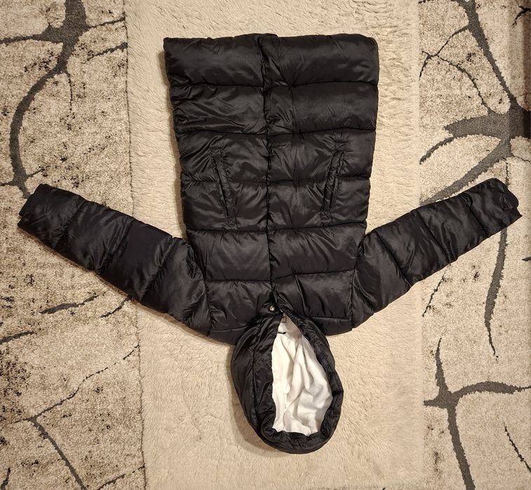 Płaszczyk pikowany dziewczęcy,  rozmiar 128/134