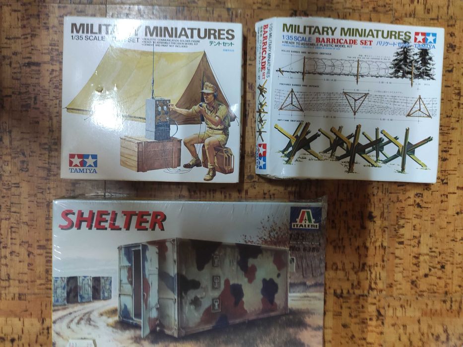 Kits modelismo plástico (ver descrição)