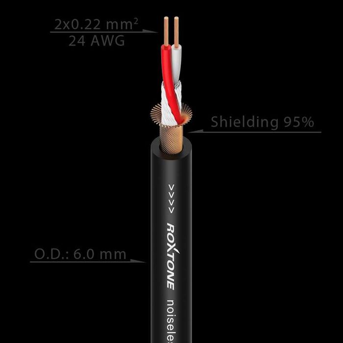 Kabel mikrofonowy Roxtone MMXX600L3 3m
