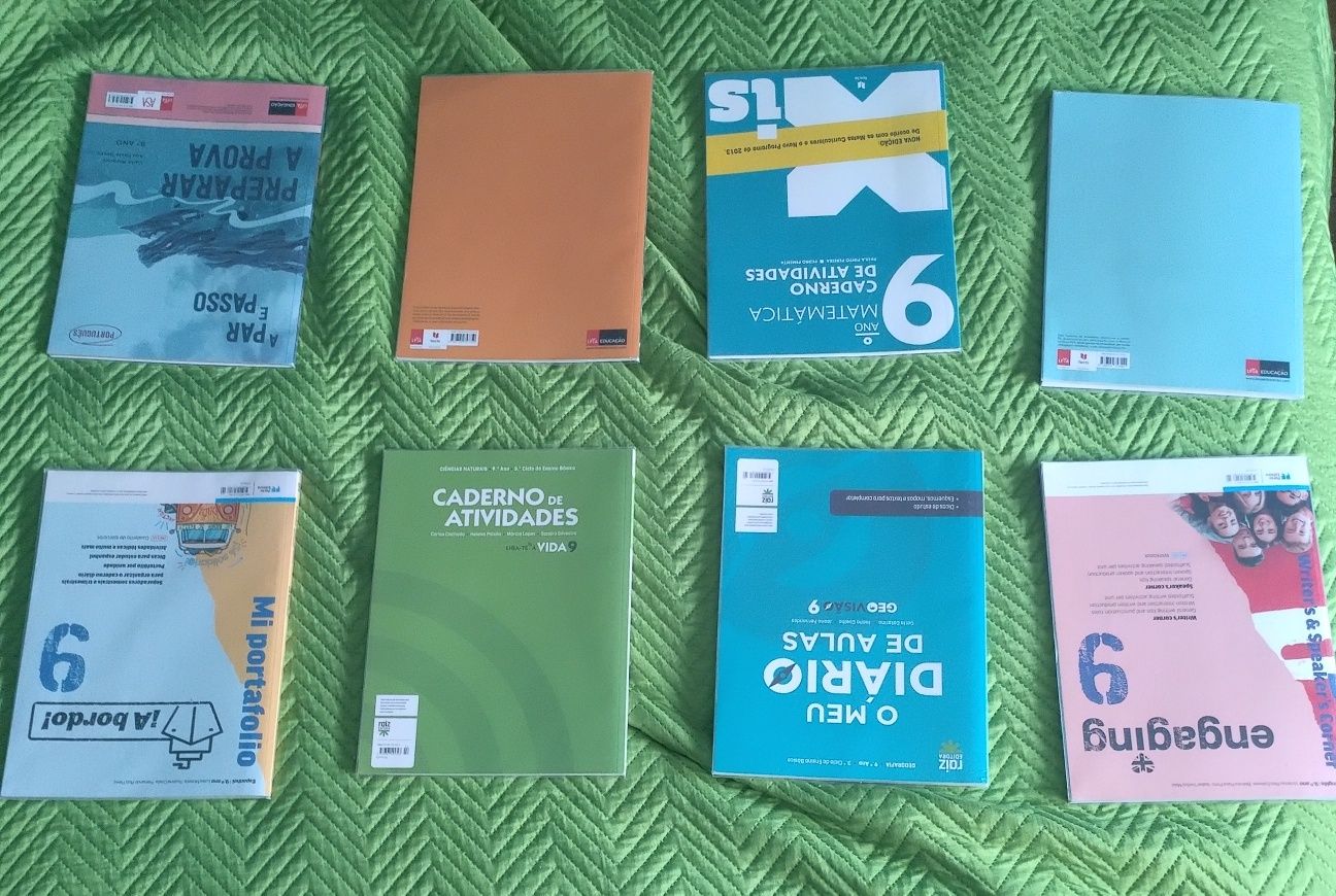Cadernos de atividades 9 ano