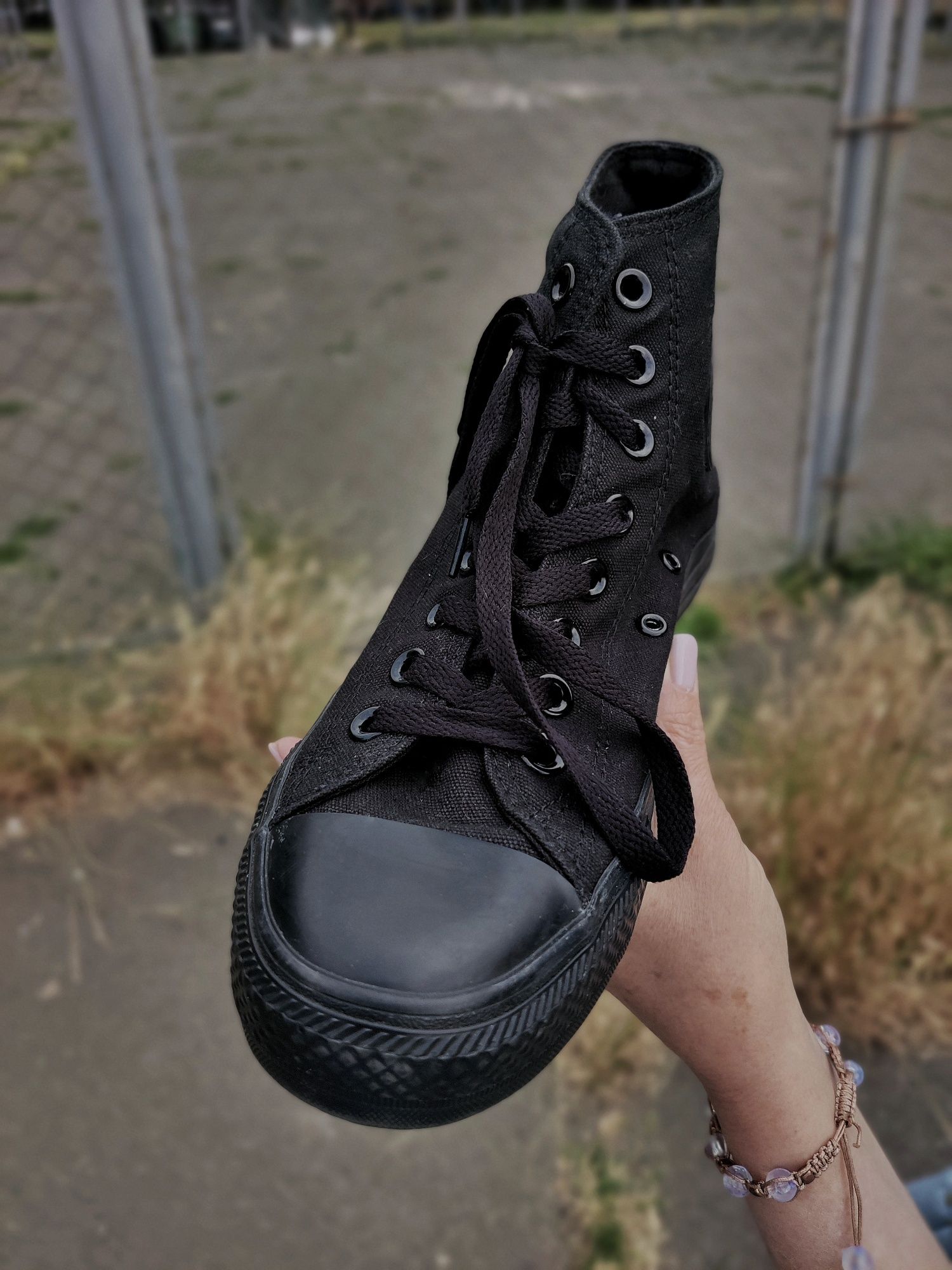 Оригінальні кеди Converse Chuck Taylor (чорні, високі)