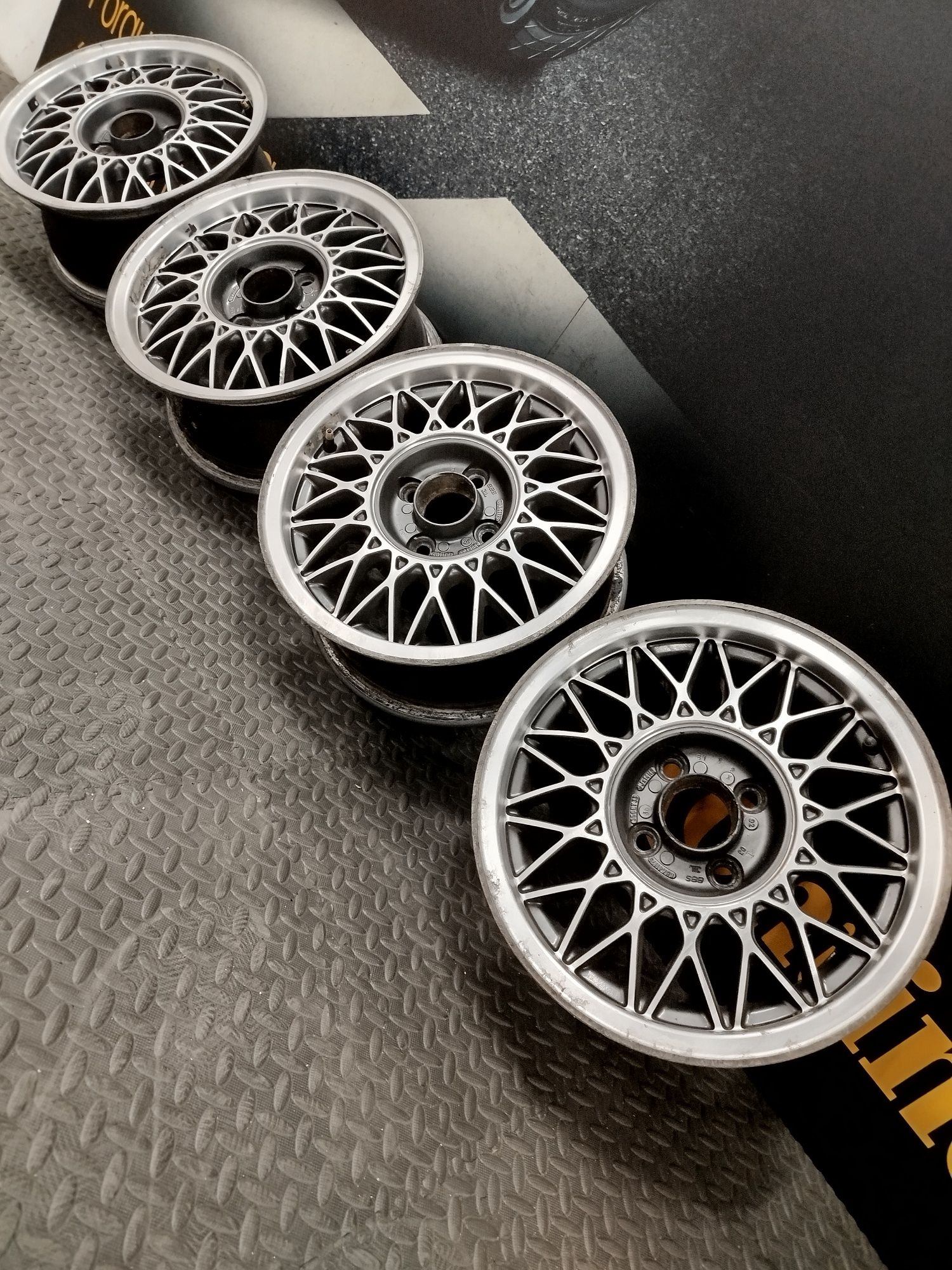 Jantes 14 BBS originais 4×100