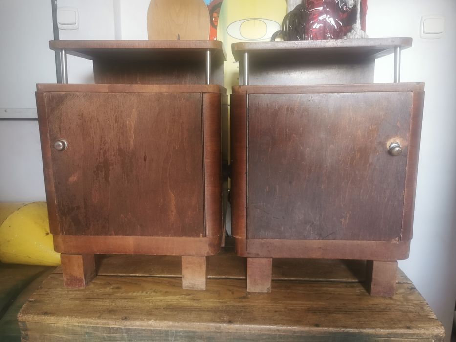 2 szafki nocne art deco