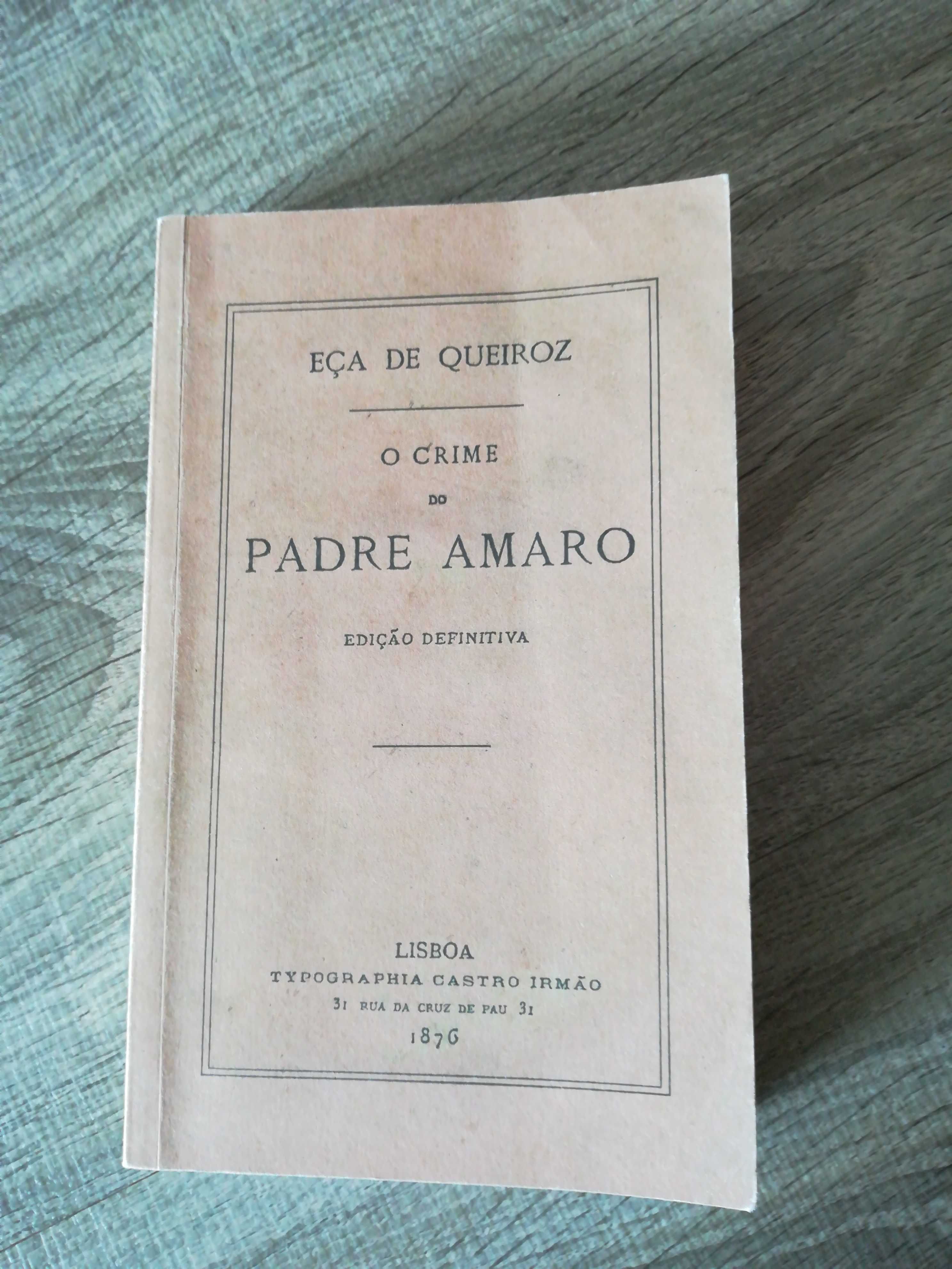 Livro O Crime do Padre Amaro