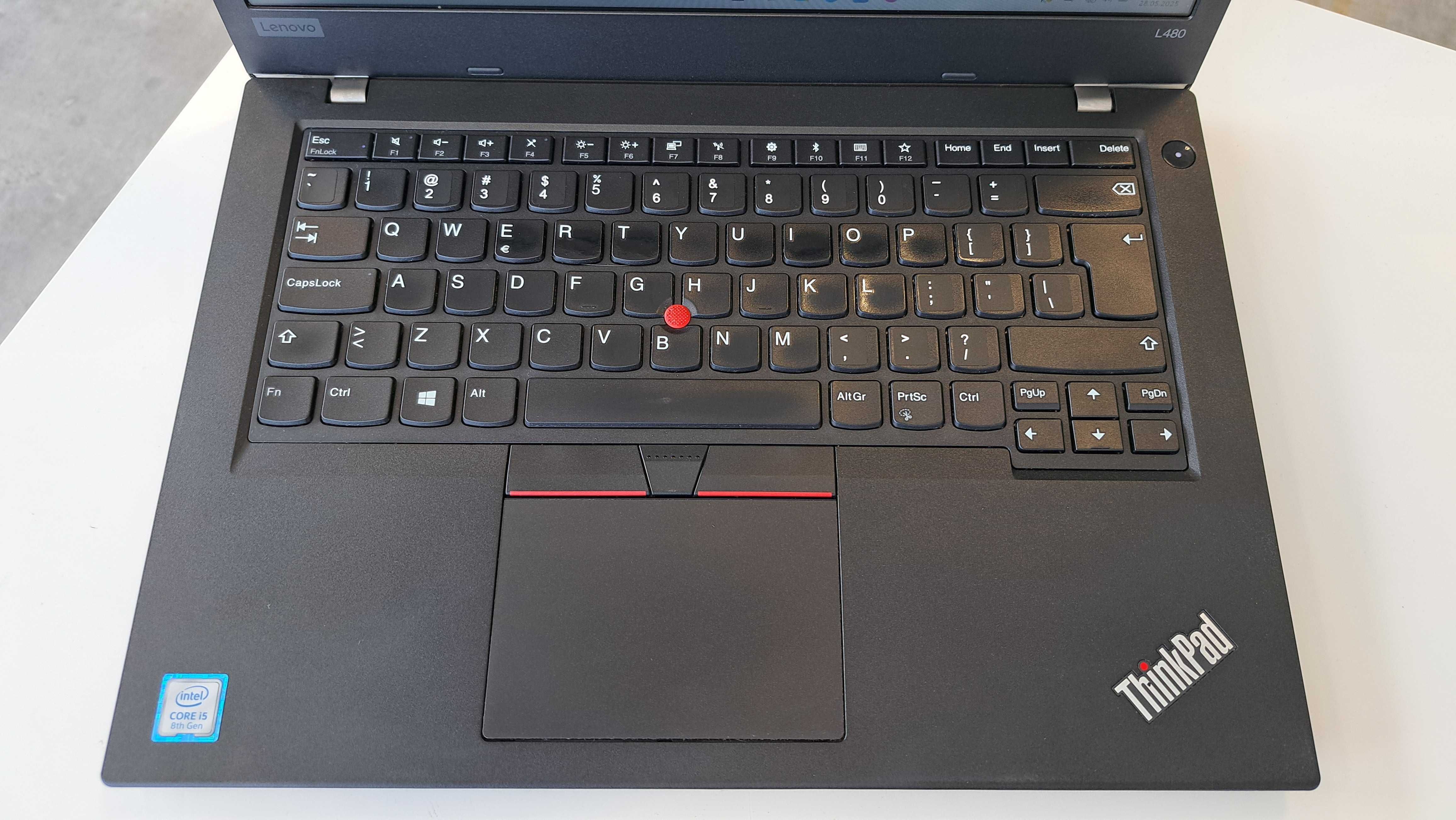 Laptop 14" Lenovo ThinkPad L480 i5-8g 8GB 256SSD HDMI Win11 Klasa A