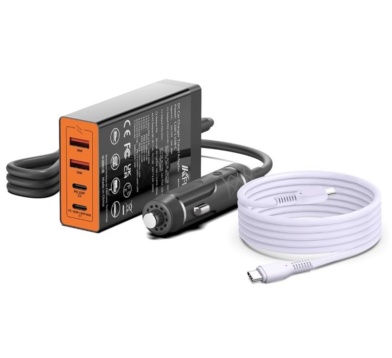 Ładowarka samochodowa KFD PD 140 W USB-C