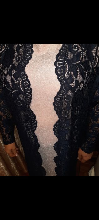 Нарядное женское платье и накидка комплект на праздник