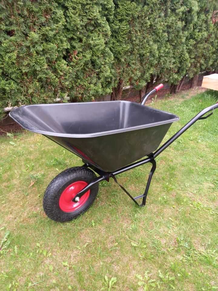 Taczka ogrodowa plastikowa , pojemność 90 l